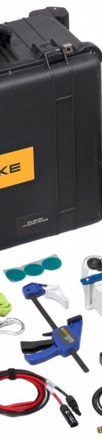 FLUKE I V Curve Tracer with 3 Year FPC: No Display, 20 V DC Open Circuit Volt Measurement - Min (MPN FLUKE-PVA-1500/FPC3). Key specifications — Includes: Solmetric PVA-1500HE2 with 3 Years of Fluke Premium Care; Manufacturer Part Number: FLUKE-PVA-1500/FPC3; Brand: FLUKE; Datalogging: Yes; Display: No Display; Subheading: Solar Analyzer Kits with Fluke Premium Care Included.