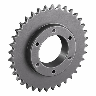 TRITAN Bushed Roller Chain Sprocket: For 40 Chain, 36 Teeth, 5.737 in Pitch Dia - Size 40 Bushed-Bore Roller Chain Sprockets