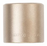 AMPCO Nonsparking Socket: SAE, 1 in Drive Size, 1 9/16 in Socket Size, 6-Point, Std, Unfinished (MPN SS-1D1-9/16). Key specifications — attr1204292: Not Tether Capable; attr1204298: Unfinished; attr1204311: AMPCO.
