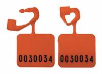 ELC SECURITY PRODUCTS Padlock Seals: Orange, Plastic, 8 lb Breaking Strength, 5 mm Lock Wd, 250 PK (MPN 092H01PPOR). Key specifications — Brand: ELC SECURITY PRODUCTS; Marking Color: Black; Marking Included: Numbers; Marking Numbering: Random; Lock Material: Plastic.