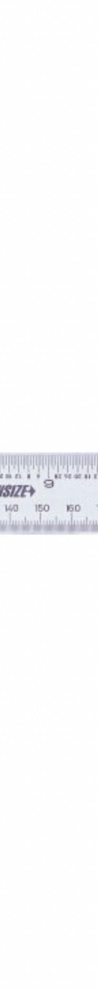 INSIZE Rigid Rule: 7113-300A, 12 in / 300 mm, 0.09 in Thick, Chrome, Black, Rigid, Square Edge. Key specifications — attr939978: 0.5 mm (Front); attr944136: Pouch; attr934745: INSIZE; attr944504: Outside Read; attr944508: Horizontal; attr944509: Chrome; attr939993: Decimal; attr986193: Etched.