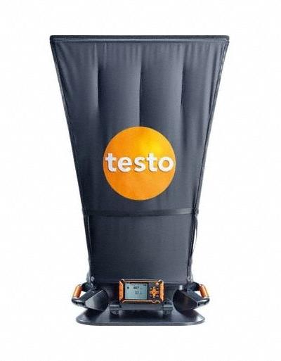 TESTO Air Flow Capture Hood: Case/Flow Straightener/Telescoping - Air Flow Capture Hoods