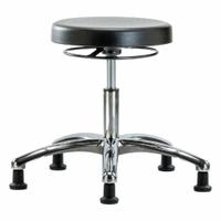 Cleanroom Stool: Polyurethane, Ht Range 16 1/2 in to 21 1/2 in, 12 1/2 in Seat Wd, 13 in Seat Dp (MPN BR-CLR-PDHSO-CR-RG). Key specifications — Brand: APPROVED VENDOR; Foot Support: No; Base Material: Aluminum; Clean Room Class: ISO 4; ESD-Safe: Not ESD Safe; Number of Casters: 0.