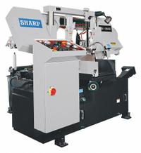 SHARP Band Saw: Horizontal, 220V AC, 15 in x 12 9/16 in, 50 to 330 SFPM, 0°, 17.0 A, 3 Phase (MPN SW-126AD). Key specifications — attr312952: 0°; attr312955: Horizontal; attr312950: 15 in x 12-9/16 in; attr312951: 50 to 330 SFPM; attr312953: 17.0 A; attr312954: 3; attr325082: SHARP.
