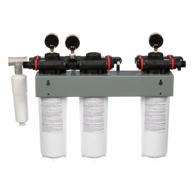 3M Water Filter System: 5 micron, 7 gpm, NPT, 18 3/4 in Overall Ht, 70,000 gal - Multi-Purpose Water Filter Systems
