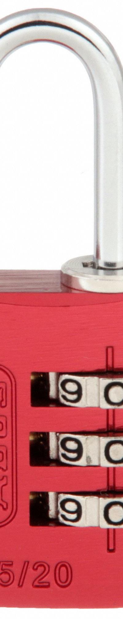 ABUS Combination Padlock: Scrolling Combo - TSA Approved Luggage Combination Padlocks