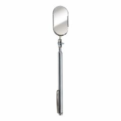 ULLMAN Inspection Mirror: 2 in L x 1 in W Mirror Size, Mirr. Mat. Glass, Mirr. Shp. Oval (MPN B-2T). Key specifications — attr1004918: ULLMAN; attr1004923: Brass.