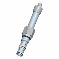 BUCHER HYDRAULICS Cartridge Valve: Screw-In, Normally Closed, Screwdriver Adjustment, Electrical (MPN EPFB-12-N-C-10-0-M-00). Key specifications — attr1012059: EPFB-12-N-C-10-0-M-00; attr1250696: EPFB; attr1011660: Nitrile; attr1011632: Screwdriver; attr1011635: BUCHER HYDRAULICS; attr1011636: Steel; attr1011647: 1.062 in; attr1011644: C12-30.