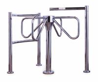 TURNSTILE 4-Arm Turnstile Kit: 1-Way, Waist High Gate, Mechanical, 42 in Overall Ht, 36 in x 53 in (MPN 1000 - M - CCW). Key specifications — Brand: TURNSTILE; Material: Steel; Finish: Mirror Chrome; Turnstile Rotation: Counter-Clockwise; Operation: Mechanical.