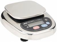 A&D WEIGHING Compact Bench Scale: 10.58 oz Capacity, 0.1 g Readability, g/lb/lb/oz/oz (MPN HL-300WP). Key specifications — Brand: A&D WEIGHING; Display Type: LCD.