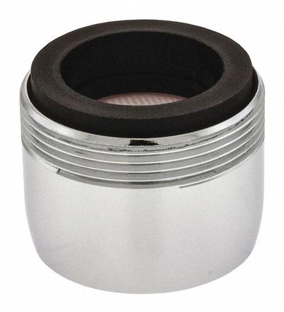 NEOPERL Outlet: 1.2 gpm Flow Rate, Aerated Flow Outlet, Brass, Chrome Finish - Faucet Aerators & Outlets