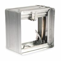 11.75"H-W 3.7"L Square GStl Fire Dampr: Dynamic, 11 3/4 in H, 11 3/4 in W, 3 3/4 in L, Spring (MPN 2TGF4). Key specifications — Brand: DAYTON; Blade Type: Curtain; Closure Type: Spring; Mounting Position: Vertical.