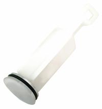 APPROVED VENDOR Drain Stopper: 1 1/4 in Overall Dia, ABS/Stainless Steel, Chrome-Plated, White (MPN 30383). Key specifications — Material: Stainless Steel; Color: White; Brand: APPROVED VENDOR; Application: Sink.