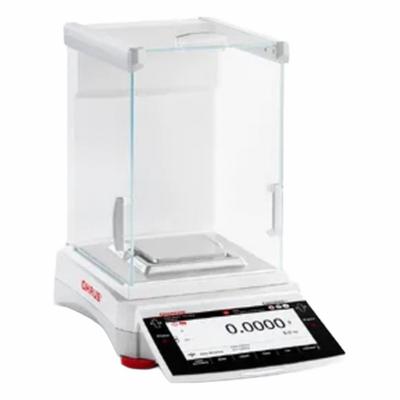 OHAUS Lab Scale: 320 g Capacity, 0.1 mg Readability, ct/dwt/g/gr/mg/oz/ozt - Analytical Lab Balances