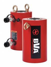 BVA HYDRAULICS Hydraulic Ram: Double Acting, 100 ton Nominal Capacity, 6 in Nominal Stroke Lg, Steel (MPN HDG10006). Key specifications — attr98927: BVA HYDRAULICS.