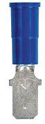 3M Wire Disconnect: Male Tab, Blue, Vinyl, Partial Coverage, 16 AWG – 14 AWG Wire Size (MPN MTV14-250Q). Key specifications — attr1307035: 3M; attr1307036: MTV14-250Q.