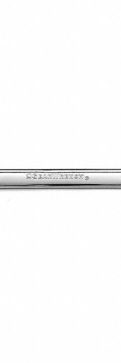 GEARWRENCH Combination Wrench: Alloy Steel, Chrome, 1 in Head Size, 14 in Overall Lg, Offset (MPN 81664). Key specifications — attr309539: 1 in; attr309567: Yes; attr324930: GEARWRENCH.