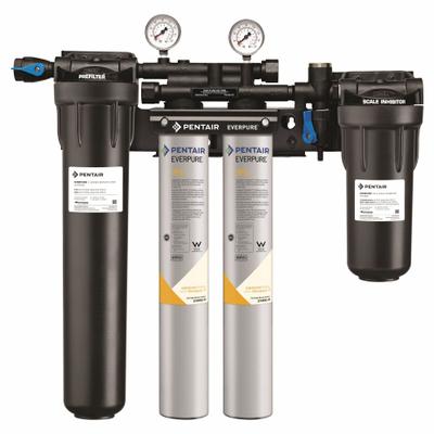 EVERPURE Water Filtration System: 0.2 micron, 5 gpm, NPT, 25 1/4 in Overall Ht, 50,000 gal - Multi-Purpose Water Filter Systems