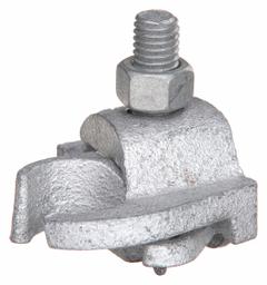Edge Conduit Clamp: Steel, 3/16 in to 23/32 in, 3/4 in Trade Size (MPN ECC075). Key specifications — Compatible Conduit Type: EMT; IMC; RMC; Nominal Conduit/Pipe/Threaded Rod: 3/4 in; Beam Flange Thickness: 3/16 in to 23/32 in; Material: Steel; Finish: Galvanized; Color: Gray.