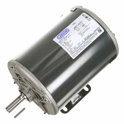 LEESON General Purpose Motor: Rigid Base Mount, Open Drip Proof, 1/2 hp, 208-230/460V AC - Rigid Base 3-Phase General Purpose AC Motors
