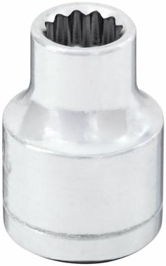 WESTWARD Socket: Metric, 3/8 in Drive Size, 9 mm Socket Size, 12-Point, Std, Chrome, 1 in Overall Lg (MPN 53YT17). Key specifications — attr1204417: WESTWARD; attr1204392: Chrome.