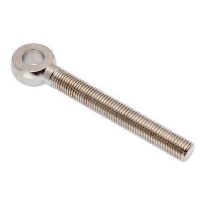AMPG Fixed Rod End: Stainless Steel, Plain, 120 mm Hole Center-to-End Lg - Stainless Steel Male Threaded Fixed Rod Ends