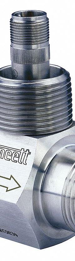 BLANCETT Mechanical Flowmeter: Turbine Flow Meter, Turbine, 1 in NPT, 1 in Connection Size, NPT (MPN B110-500). Key specifications — Product Type: Turbine Flow Meter; Rotor Material: Stainless Steel; Accuracy %: +/-1%; Output Type: Standard Frequency Pulse; Brand: BLANCETT; Unit Of Measure: Gallons; Termination: Not Listed.