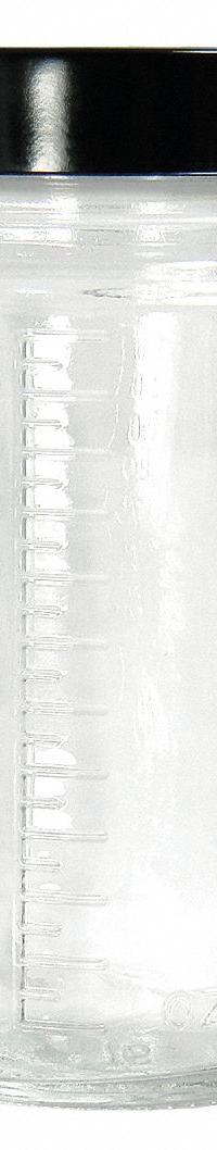 APPROVED VENDOR Mixing/Storage/Sampling Bottle: 60 mL, 38-400, Colorless, 288 Bottles (MPN GLC-01491). Key specifications — Brand: APPROVED VENDOR; Graduated: Yes; Pre-Cleaned: None; Body Color: Colorless; Screw Closure Size: 38-400.