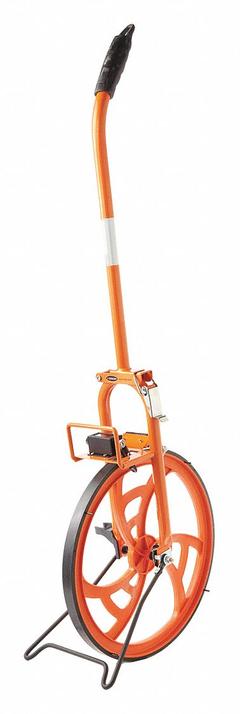 KESON Measuring Wheel: 99,999 ft Range, Adj Handle Handle, Spoked Single Wheel, Rubber Tread, Steel (MPN MP401P). Key specifications — attr939182: Steel; attr939189: Mechanical Measuring Wheel; attr934748: MP401P; attr939173: Batteries Not Required; attr939180: Foldable; attr939193: SAE; attr939184: Steel; attr939185: Fold Down.