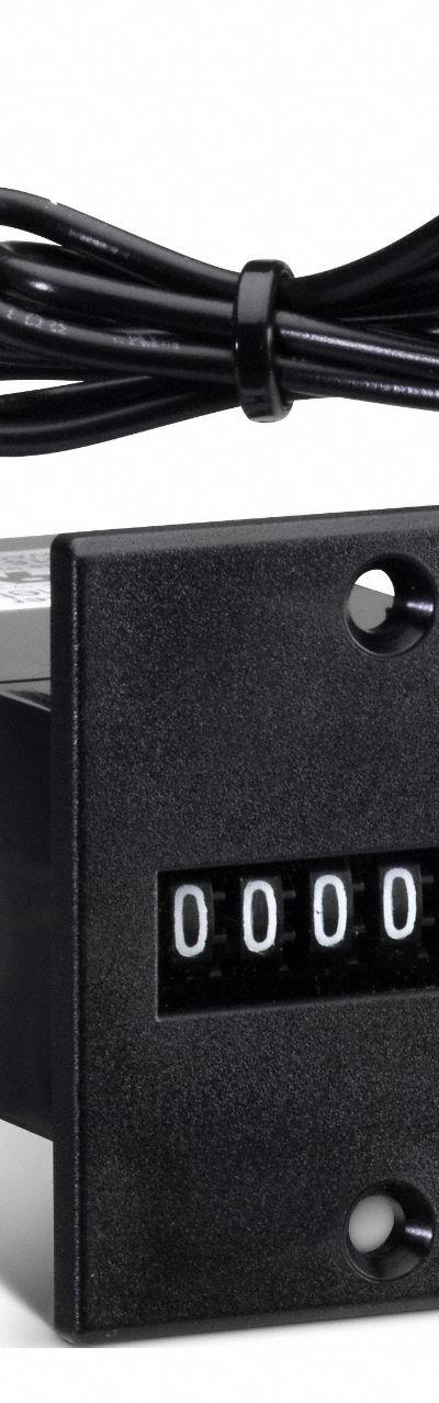TRUMETER Electromechanical Counter: Front Panel Mounting - Electromechanical Counters