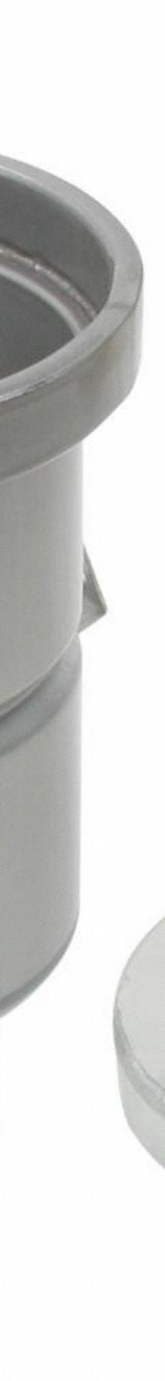 BLUCHER Floor Drain: 8 in Overall Dia, 3 in Nominal Pipe Size, No Hub, Stainless Steel, Slotted (MPN BFD-413). Key specifications — Color: Silver; Connection Type: No Hub; Brand: BLUCHER.