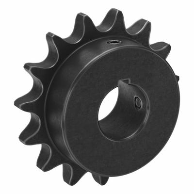 TSUBAKI Single Strand Sprocket: 60, For 3/4 in Chain Pitch, 1 3/16 in Bore Dia - Size 60 Fixed-Bore Roller Chain Sprockets