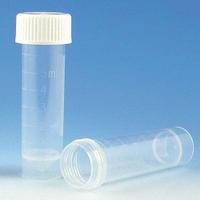 GLOBE SCIENTIFIC Test Tube: Test Tube, Polypropylene, 5 mL Capacity - mL, 0.17 oz Capacity - oz (MPN 6101B). Key specifications — Brand: GLOBE SCIENTIFIC; Graduated: Yes; Closure Color: Blue; Includes Closure: Yes; Body Color: White; Bottom Shape: Conical; Body Material: Polypropylene.