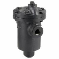 Steam Trap: Cast Iron, 1/2 in FNPT, 2,060 lb/hr, 30 psi Max., 450°F Max., Strainer Not Included (MPN IB12-2-30G). Key specifications — Installation Orientation: Horizontal; Brand: MEPCO; Configuration: In-line.