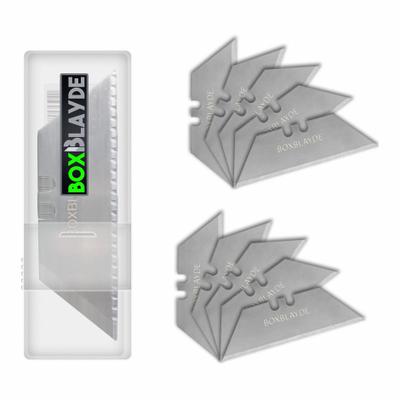BOXBLAYDE Replacement Blades: Steel, Repl Blades, 393MH4, 2 7/16 in Blade Lg, Straight - Battery-Powered Cutters & Accessories