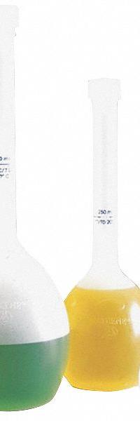 NALGENE Volumetric Flask: Volumetric, Polypropylene, 1 L, 33.81 fl oz, Non-Sterile, Autoclavable (MPN 4000-1000). Key specifications — Tolerance: 0.60 mL; Brand: NALGENE; Graduated: Yes; Includes Closure: Yes.