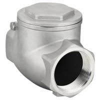 APPROVED VENDOR Swing Check Valve: Swing, Inline Valve Body, 3 in Pipe Size, FNPT x FNPT, Horizontal (MPN 4VMU7). Key specifications — Brand: APPROVED VENDOR.