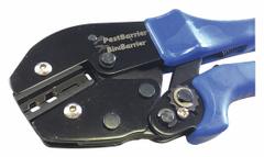 BIRD BARRIER Bird Netting Crimping Tool: Bird Netting Crimping Tool, Stainless Steel, Orange (MPN tn-r100). Key specifications — Brand: BIRD BARRIER; Material: Stainless Steel; Color: Orange.