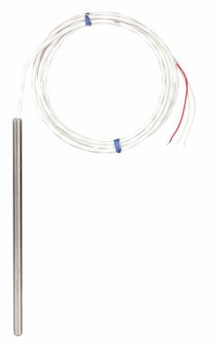 TEMPCO Temperature Probe: 0°F to 900°F /-18°C to 482°C, ±0.3°C/0.12 ohm @ 0°C, 6 in Probe Lg (MPN RTD00575). Key specifications — Cable Length: 6 ft; Brand: TEMPCO; Accuracy: ±0.3 °C/0.12 ohm @ 0 °C.