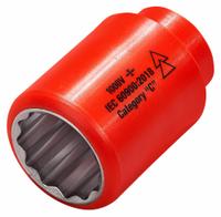 ITL Insulated Socket: 1/2 in Drive Size, 7/8 in Socket Size, 2 in Overall Lg, 12-Point, Std, Chrome (MPN 01650). Key specifications — attr1204321: Not Tether Capable; attr1204320: Chrome; attr1204316: ITL.