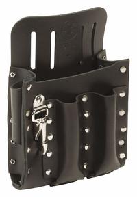 KLEIN TOOLS Tool Pouch: For 2 in Belt Wd - Max, 5 Pockets, Black (MPN 5126). Key specifications — Closure Type: Open Top; Attachment: Belt Slot; Color: Black; Brand: KLEIN TOOLS; For Tool Type: Knives.