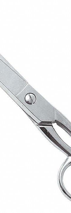 CLAUSS Scissors: Ambidextrous, 6 in Overall Lg, Straight, Steel, Rounded, Silver (MPN 12370). Key specifications — attr308500: Steel; attr308502: Silver; attr308505: Ambidextrous; attr308522: Sewing; attr324896: CLAUSS.