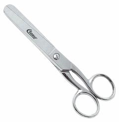 CLAUSS Scissors: Ambidextrous, 6 in Overall Lg, Straight, Steel, Rounded, Silver (MPN 12370). Key specifications — attr308500: Steel; attr308502: Silver; attr308505: Ambidextrous; attr308522: Sewing; attr324896: CLAUSS.