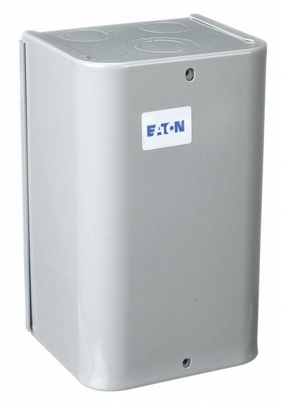 EATON Definite Purpose Contactor: 3 Poles, 208-240V AC, 15 A - Enclosed Non-Reversing Definite Purpose Contactors