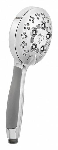 SPEAKMAN Handheld Showerhead: Plastic, Chrome, 2.5 gpm Flow Rate, 4 1/2 in Handheld Showerhead Wd (MPN VS-1240). Key specifications — Series: Rio.
