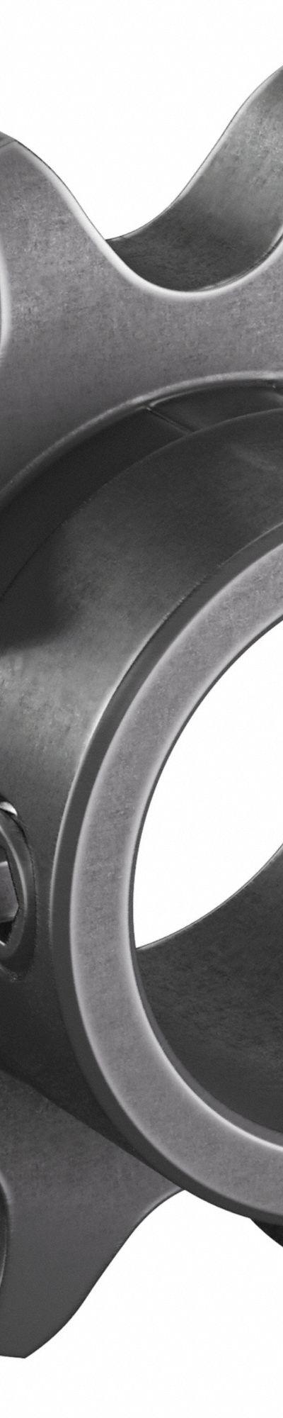 TSUBAKI Single Strand Sprocket: 50 - Size 50 Fixed-Bore Roller Chain Sprockets