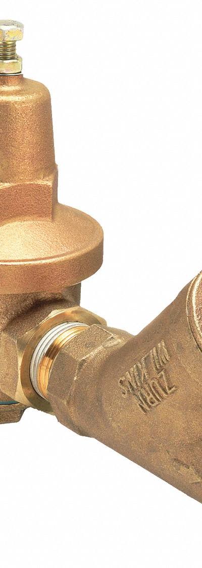 WILKINS Water Pressure Reducing Valve: FNPT x FNPT - High Capacity Water Pressure Regulators