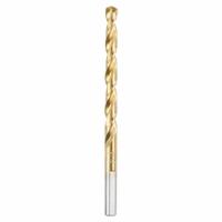 MILWAUKEE Jobber Length Drill Bit: 7/32", 135° Split Point, TiN-Coated HSS, Parabolic Flute (MPN 48-89-2211). Key specifications — attr1225567: 0.2188.