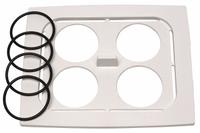 BRANSON Beaker Cover For (4) 600 Ml Beakers: Beaker Cover For (4) 600 mL Beakers (MPN 100-032-511). Key specifications — Brand: BRANSON; Product Type: Beaker Cover For (4) 600 mL Beakers.