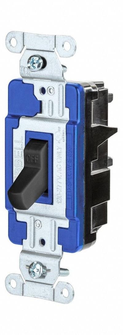 HUBBELL Wall Switch: Toggle Switch - Toggle Wall Switches